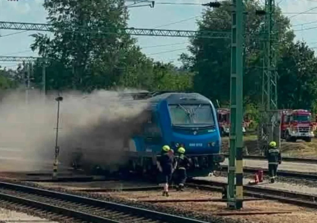 Kelenföldi pályaudvar mozdonytűz kelenföldön