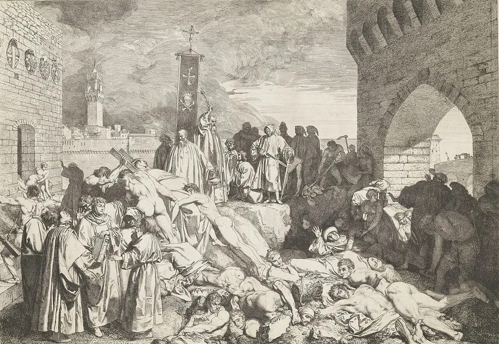 pestis pestisjárvány fekete halál Európa