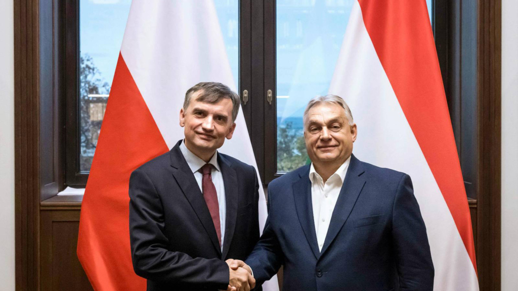 Zbigniew Ziobro és Orbán Viktor