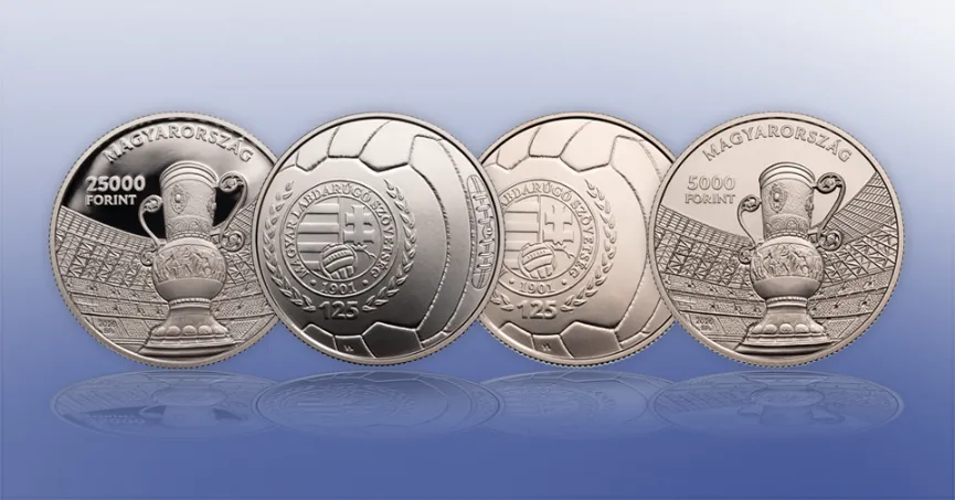 magyar labdarúgó szövegség forint pénz érme