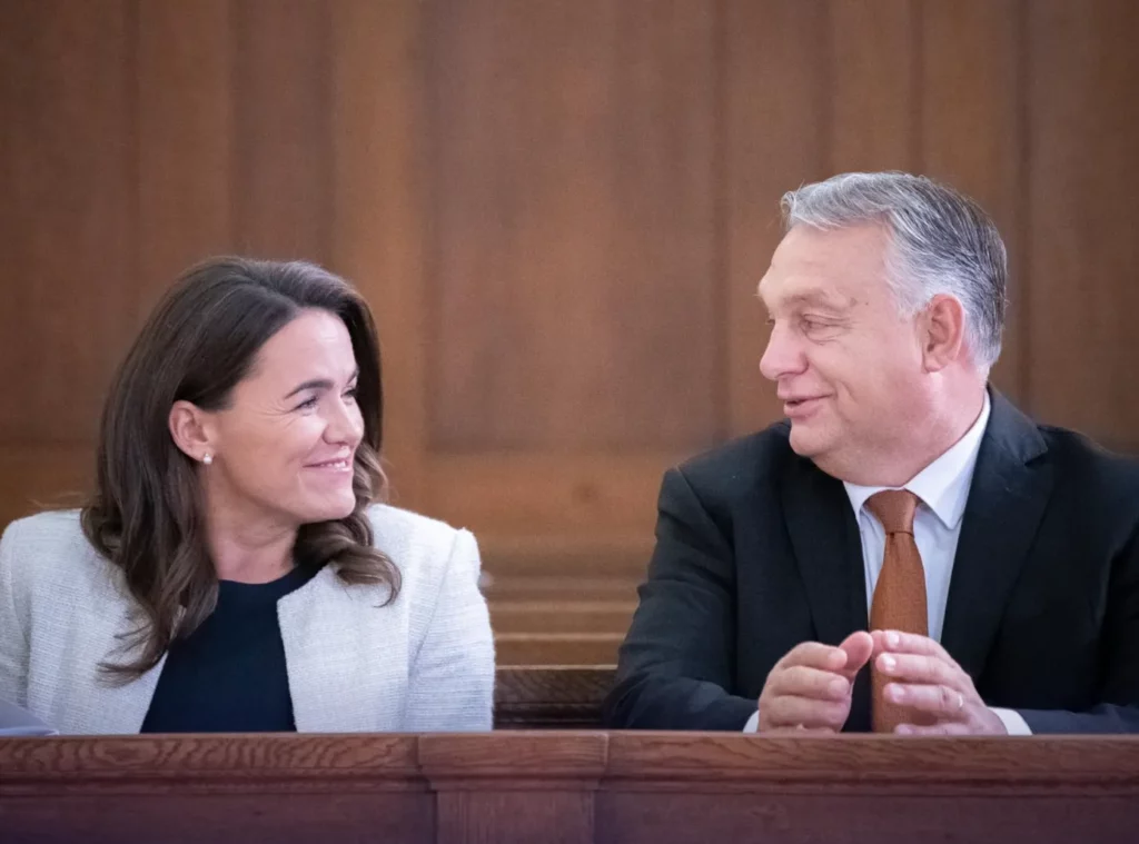 Orbán Viktor és Novák Katalin kegyelmi ügy