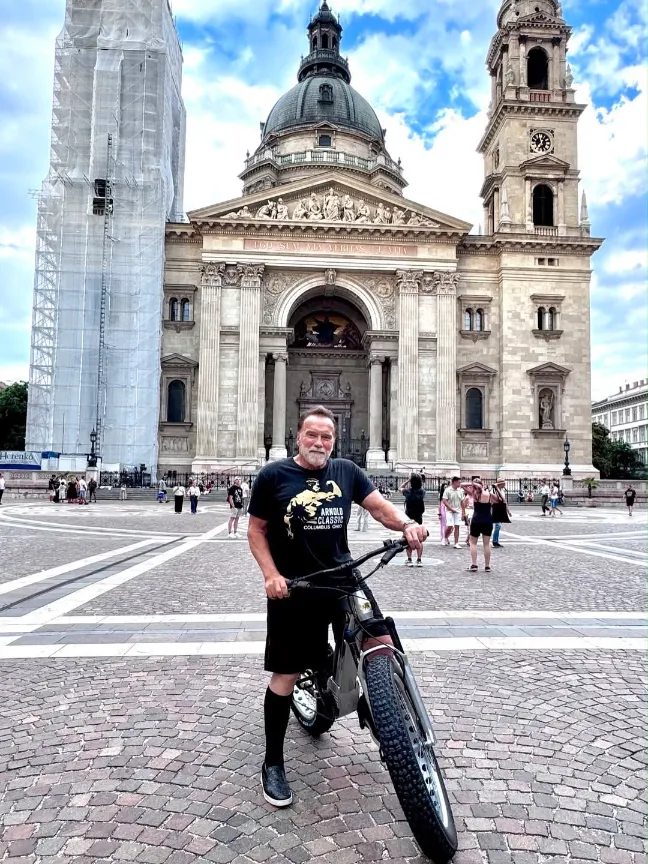 Schwarzenegger ismét Budapesten van
