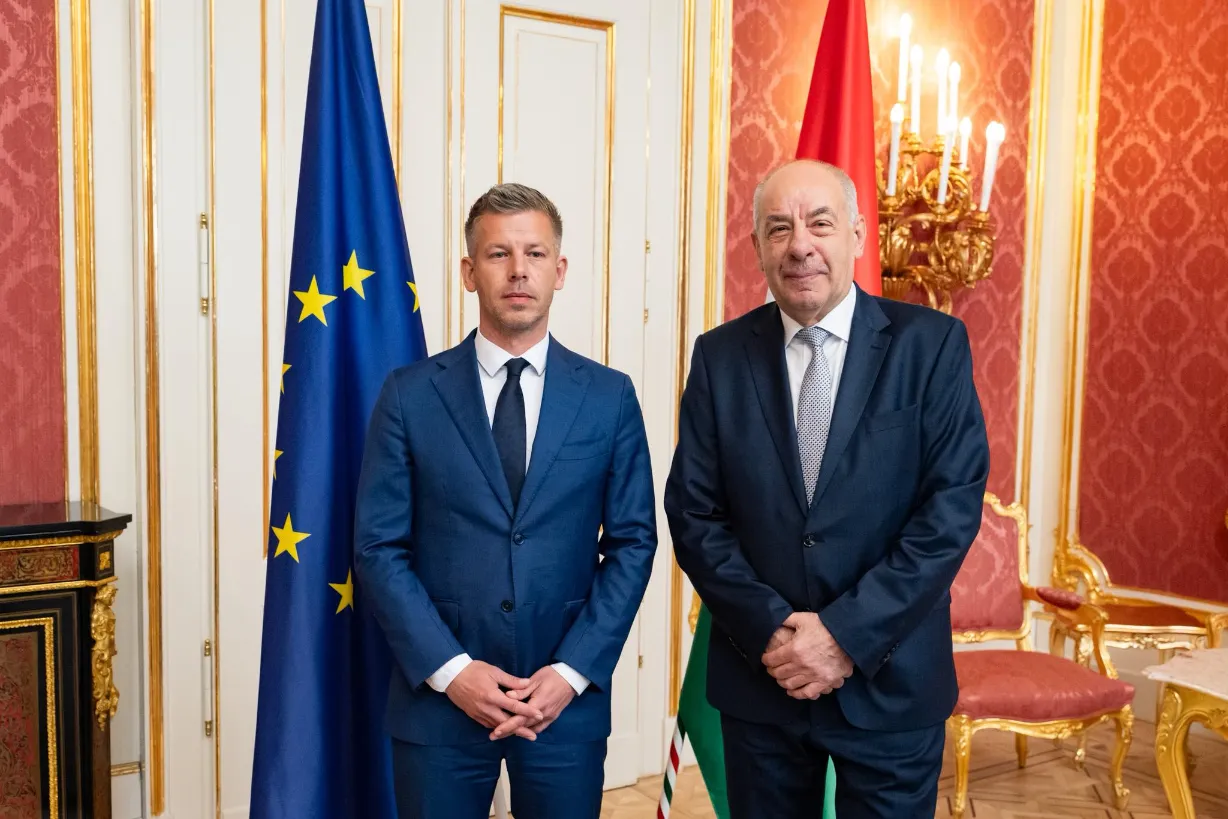 Magyar Péter és Sulyok Tamás
