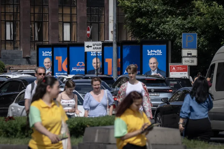 Örményország választások Kaukázus Putyin