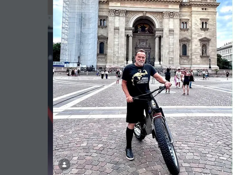 Schwarzenegger ismét Budapesten van