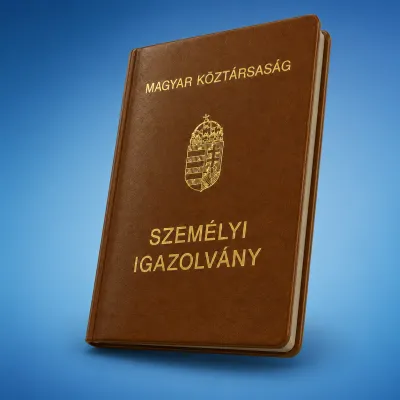 régi könyvalapú személyi igazolvány dokumentum