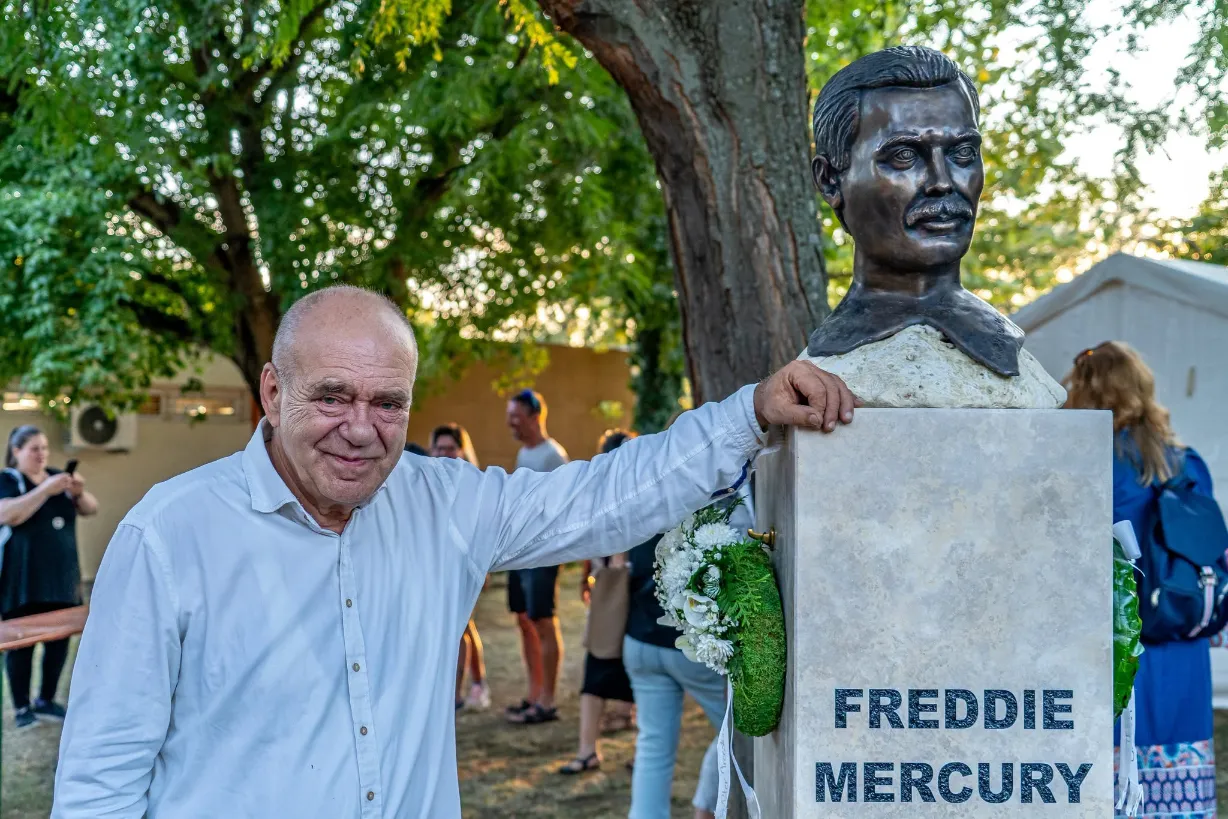 Freddie Mercury Balatonszemes
