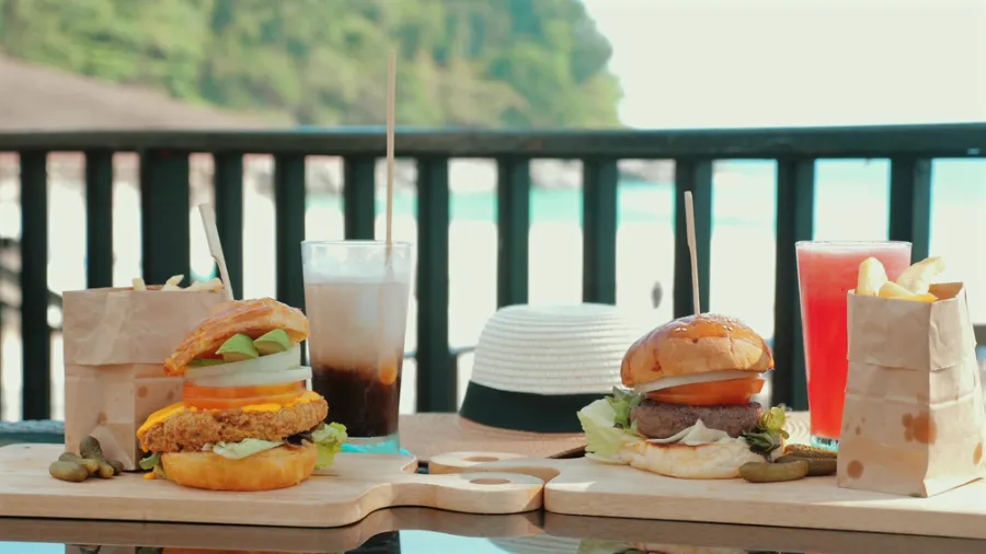 strandétel hamburger Balaton árak