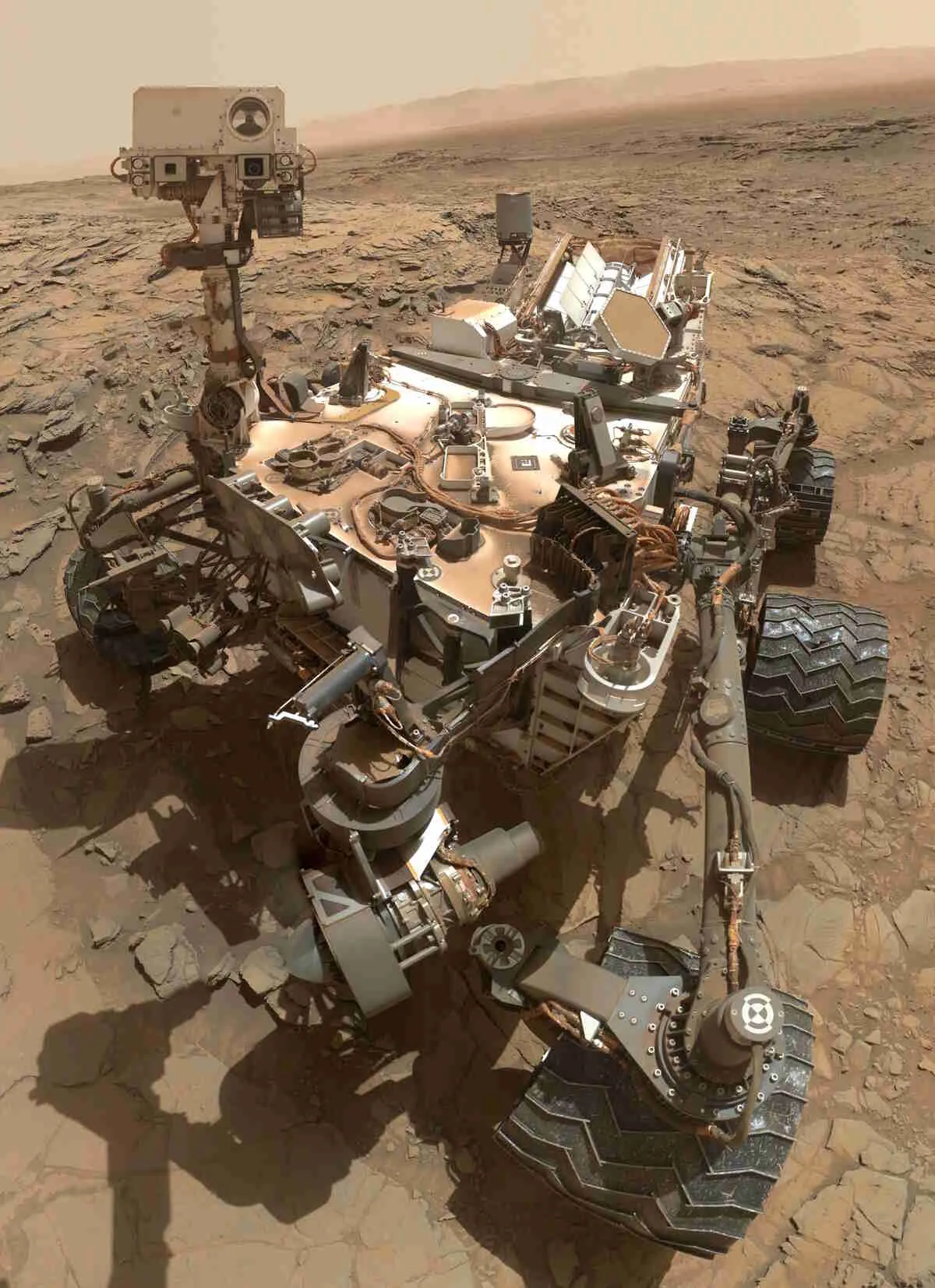 curiosity marsjáró nasa szelfi