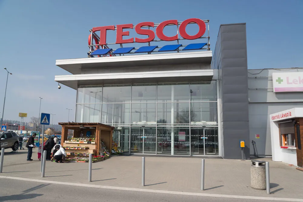tesco bevesárlás bevásárlóközpont