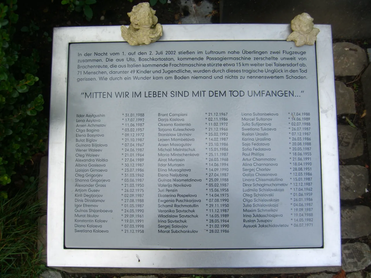 überlingen emlékhely