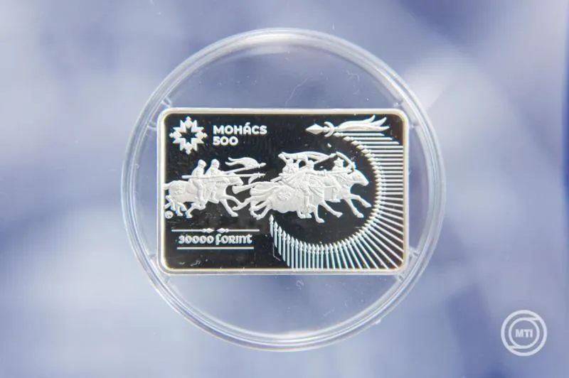 Magyarország magyar történelem mohácsi csata 500 évforduló emlékérme emlékérem