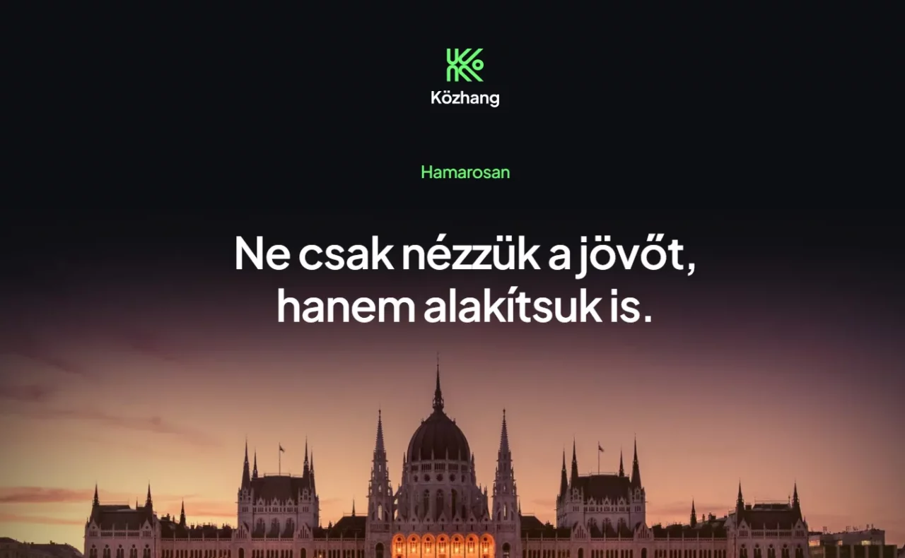 Képernyőfotó a kozhang.hu oldalról