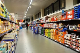 Külföldi bevásárlás Aldi üzletben