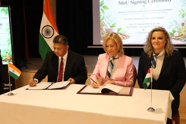Ajurvéda tanszék indul Győrben India és Magyarország együttműködésében