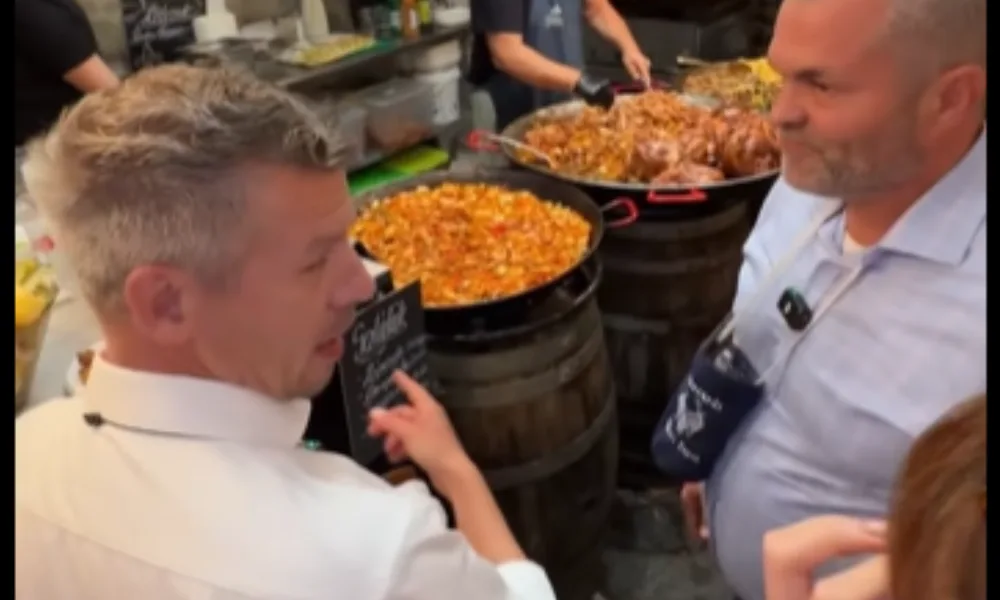 Magyar Péter bor Szekszárd országjárás incidens