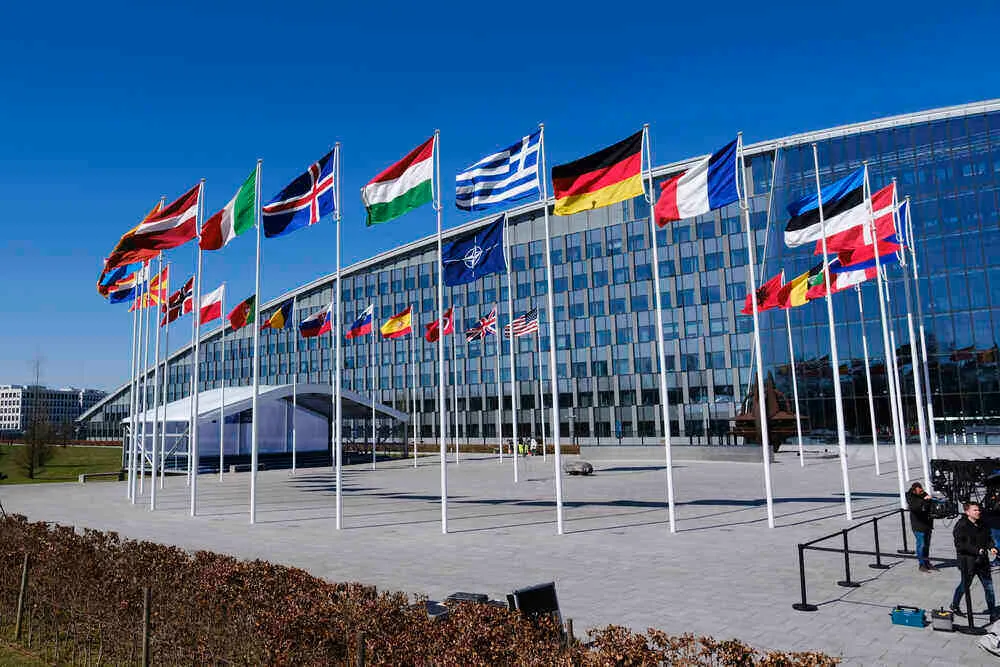 NATO Európa zászlók