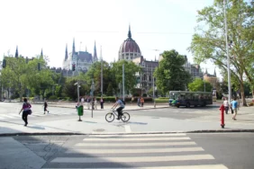 gyalogos Budapest BKK beruházás zebra