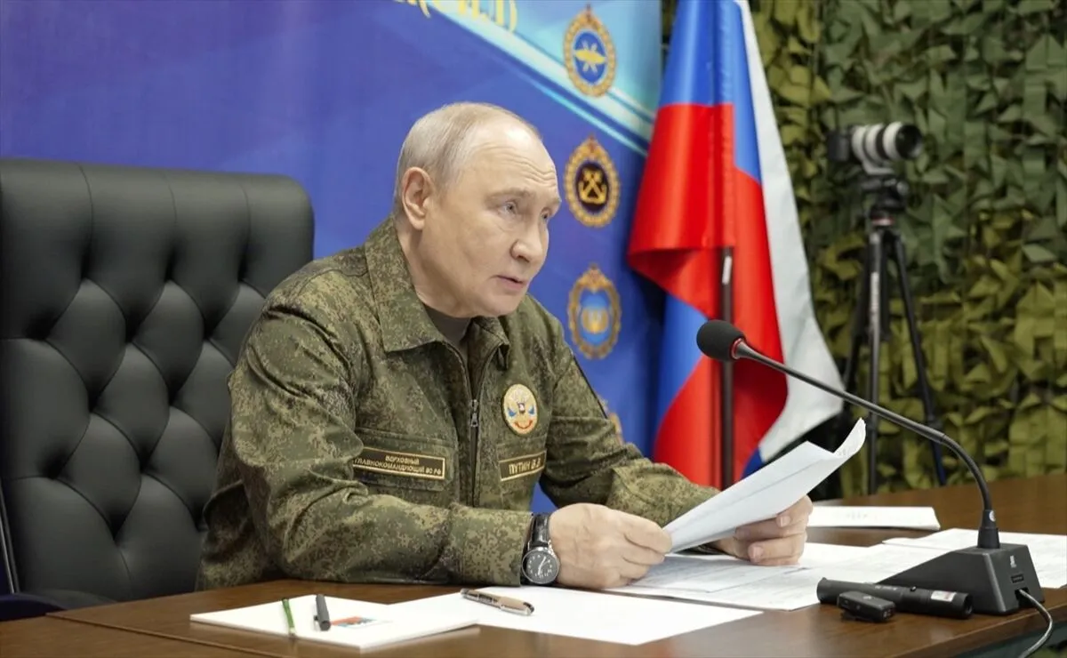 Vlagyimir Putyin orosz elnök 2026 októberében