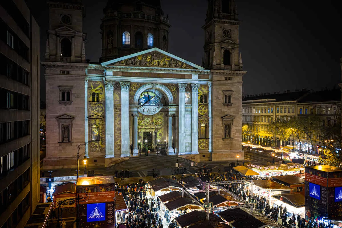 Advent Bazilika karácsonyi vásár Budapest