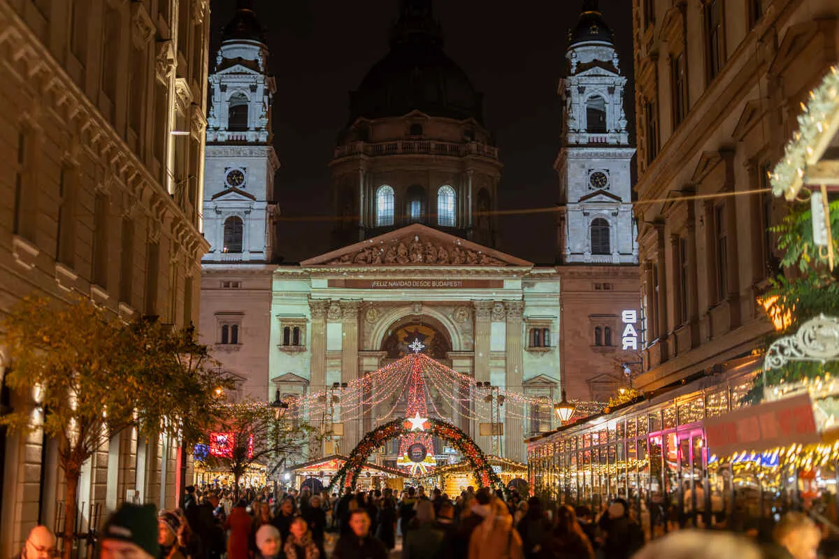 Advent Bazilika karácsonyi vásár Budapest