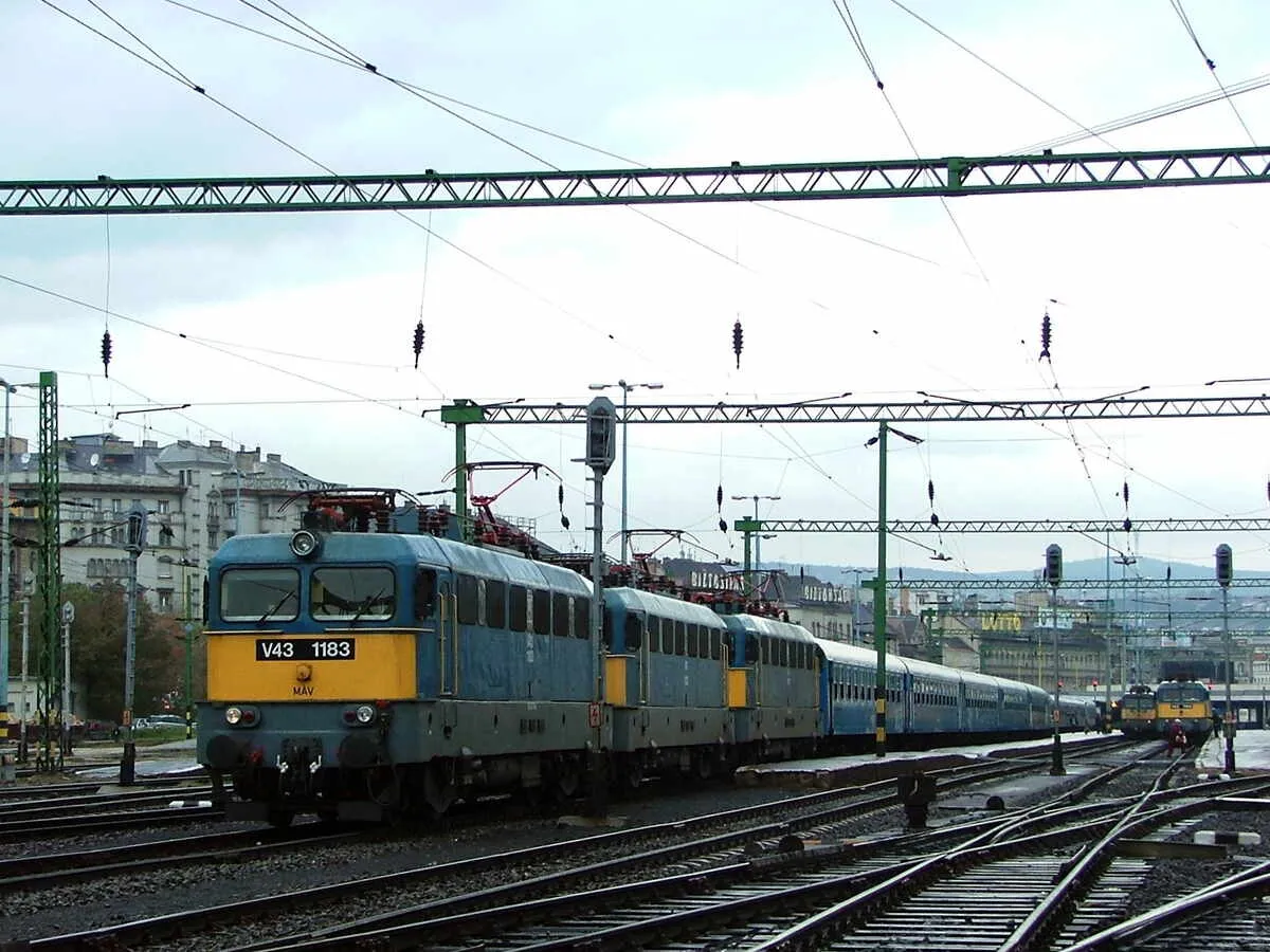 Budapest Déli pályaudvar vonat