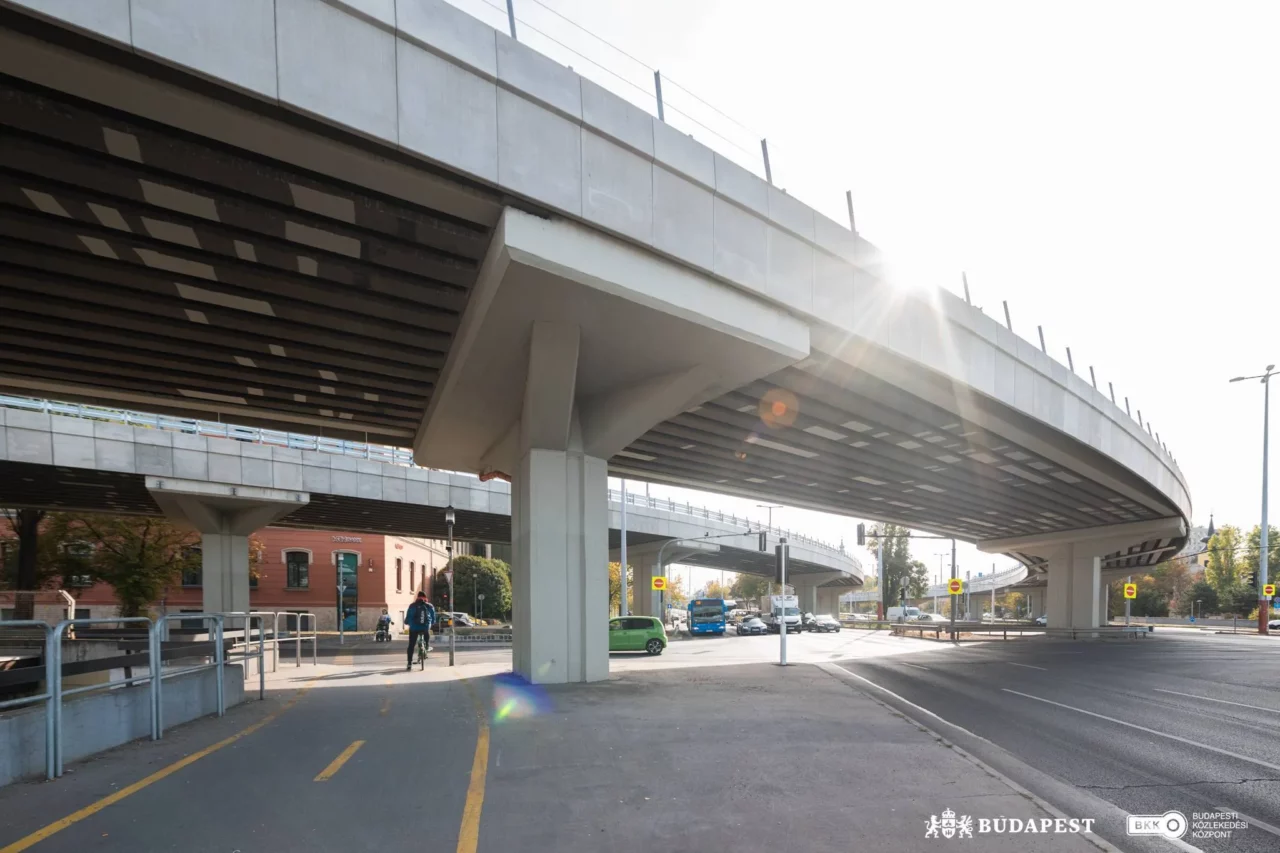 Flórián téri felüljárók BKK Budapest