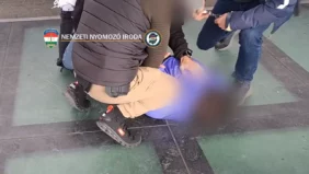 budapest kelenföld pályaudvar vasútállomás letartóztatás drogdílerek 8 kilogramm kábítószer hollandia