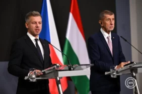Magyar és Babiš Prágában